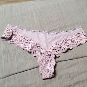 Body by Victoria Victoria's Secret Lilac Medium Thong